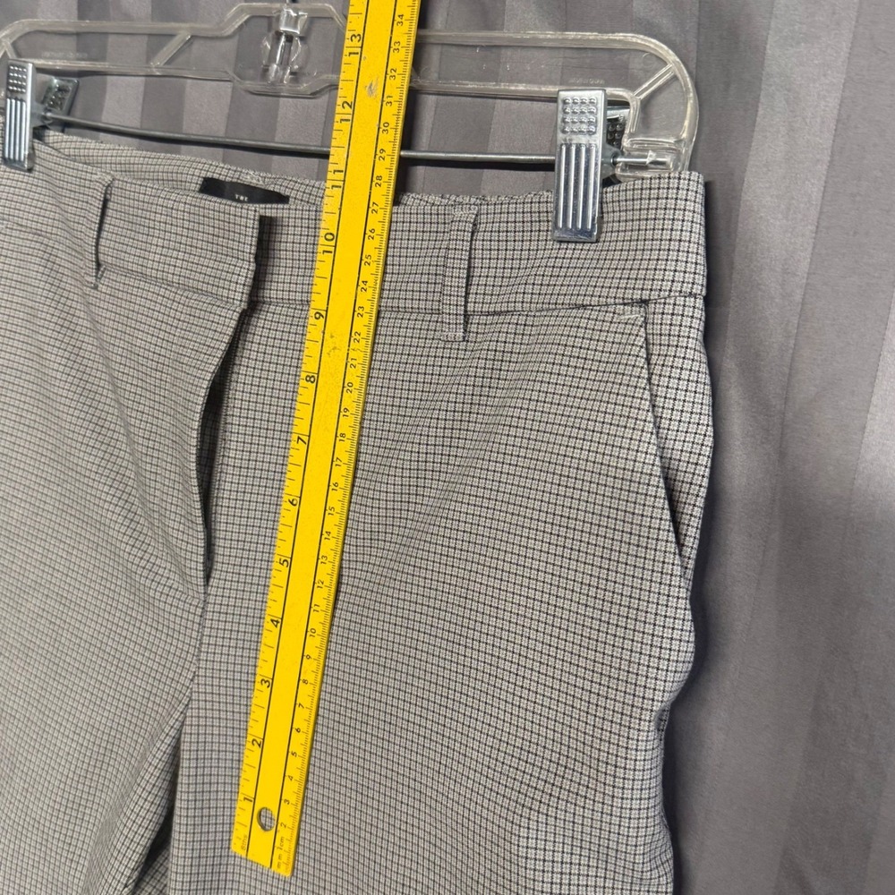 White House Black Market The Slim Houndstooth Straight Leg Career Pants‎ Size 4 - Picture 4 of 14